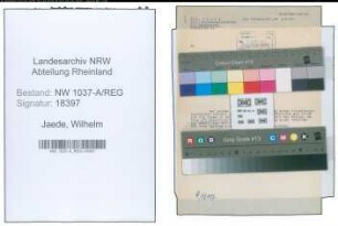 Entnazifizierung Wilhelm Jaede , geb. 00.00.0000 (Bauinspektor)