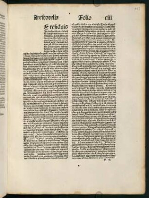 103r-106r, Questiones tercii metheorom Arestotelis