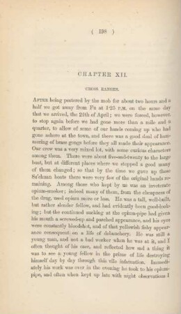 Chapter XII. Cross ranges
