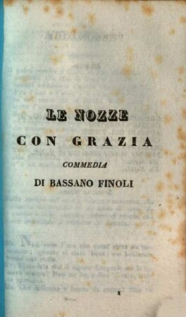 Le nozze con grazia