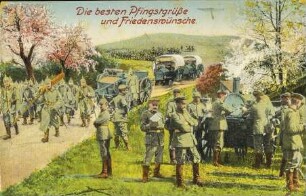Die besten Pfingstgrüße und Friedenswünsche.