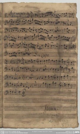 Fasch, J. F.[?], Suiten, D-Dur / Ausw.