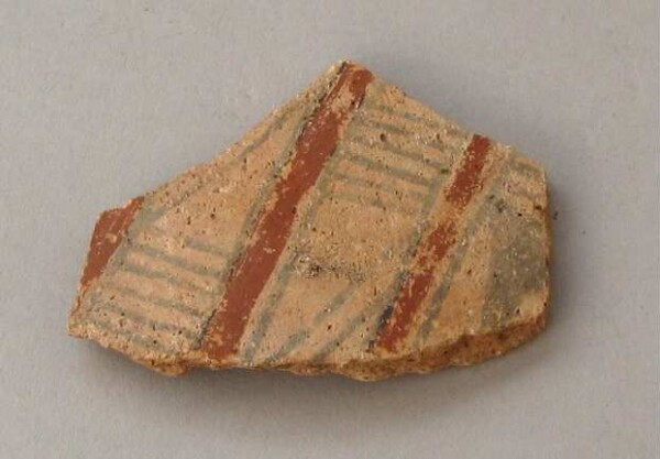 Fragment of a clay vessel