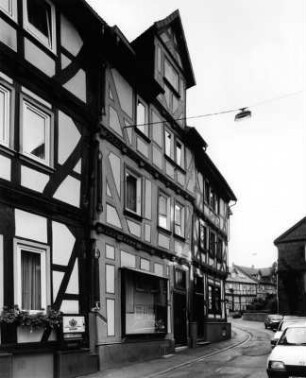 Fachwerkwohnhaus; Alsfeld, Hersfelder Straße 7
