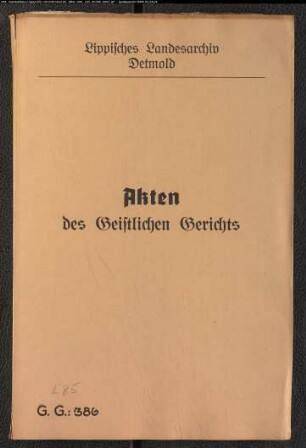Görder in Schönhagen und Sander im Klüt als Vormünder des Johann Hermann Beine zu Jerxen gegen Anna Catharina Meyer zu Jerxen, wegen einer Schwängerung; Getauft Heiden 18.9.1705: Johann Hermann, Vater: Beine zu Jerxen