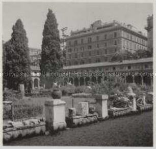 Rom, Palazzo Massimo alle Terme, Museo Nazionale Romano, Kreuzgang von Michelangelo, Hof