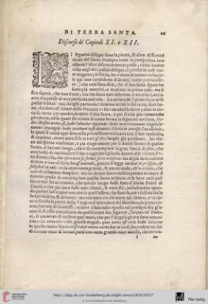 Discorso de’Capitoli XI e XII
