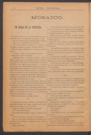 Un duelo en la frontera.