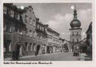 Saalfeld an der Saale, Blankenburger Straße, Blankenburger Tor