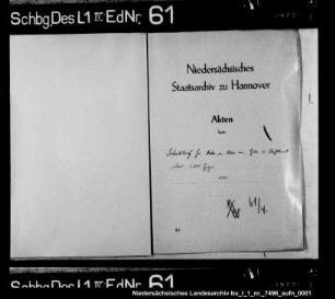 Schuldensachen des Joachim und Johann von Staffhorst