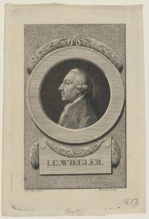 Bildnis des Johann Christian Wiegleb