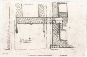 Grund, Peter; Mannheim; Handelskammer - Grundriss; Detail; Variante