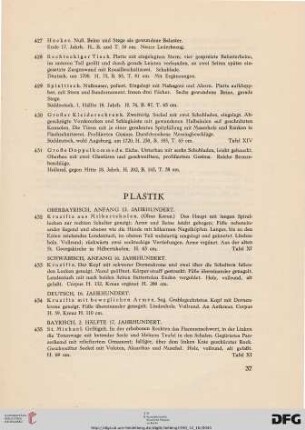 Plastik (Nr. 432-442)