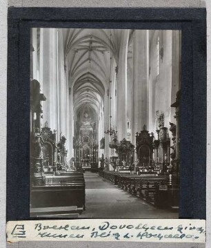 Breslau (Wrocław): Dorotheenkirche, Inneres gen Osten