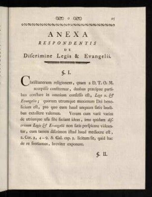15-20, Anexa Respondentis § I. - § VI.