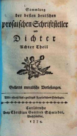 Gellerts moralische Vorlesungen, [1]