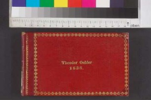 [Stammbuch Theodor Oehler]