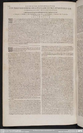 In Posteriorem Epistolam Petri Apostoli Catholica Expositio Ecclesiastica