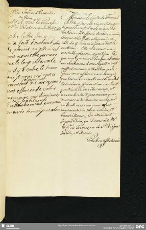 [Fortsetzung Faszikel 37: Schreiben an den Grafen von Tremes. 8. Juli 1750 (Entwurf)]