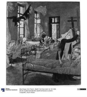 Vom Tode II - Blatt 5: Die Pest
