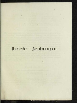 Dreiecks-Zeichnungen