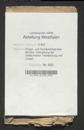 Der von dem Husaren Graeven geforderte Kindesteil von Graeven-Stätte, Kirchspiels Ibbenbüren