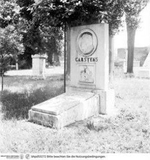 Grab von Jacob Asmus Carstens (1754-1798) - (Friedhofsplan Nr. 10)