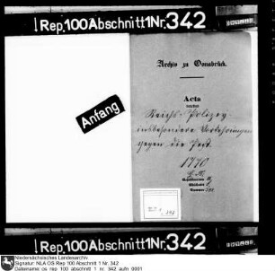 Reichspolizei insbesondere Vorkehrungen gegen die Pest