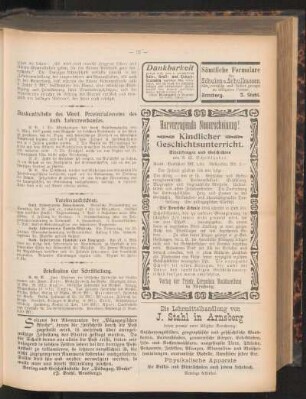 Auskunftsstelle des Westf. Provinzialvereins des kath. Lehrerverbandes