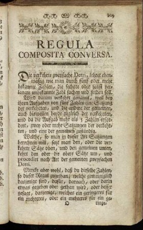 Regula composita conversa.