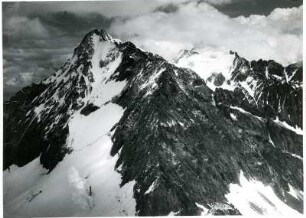 Alpen, Trentino, Adamello-Presanella-Alpen, Presanella von der Cima Presena aus