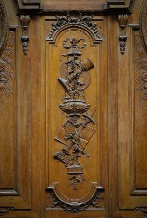 Frankreich. Centre. Loiret. Orleans. Cathedrale Sainte Croix. Innen. Chorgestühl. Frühes 18 Jahrhundert