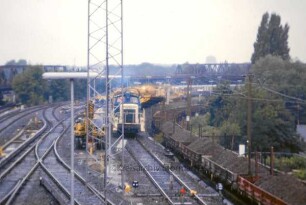Hamburg: Bahnhof Barmbek: Gleisumbau