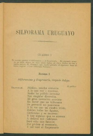 Silforama uruguayo