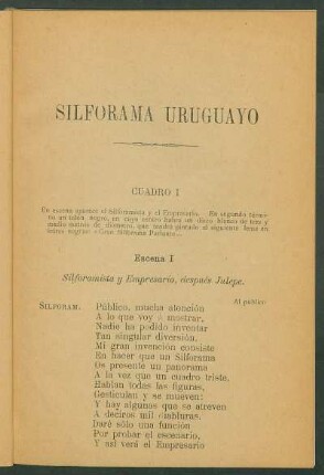 Silforama uruguayo