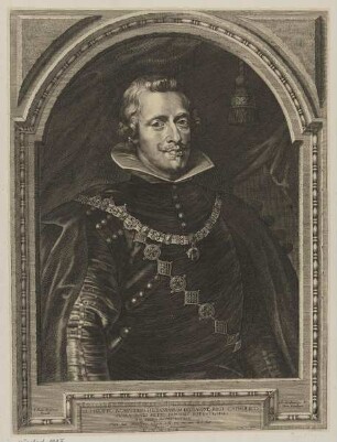 Bildnis des Philippo IV von Spanien