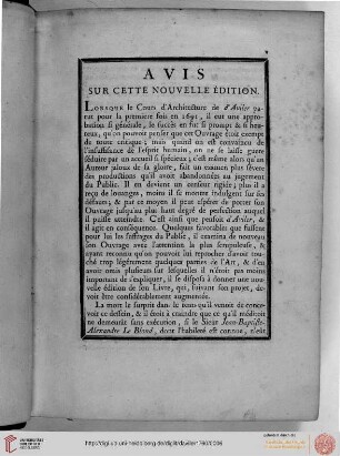 Avis sur cette nouvelle Èdition