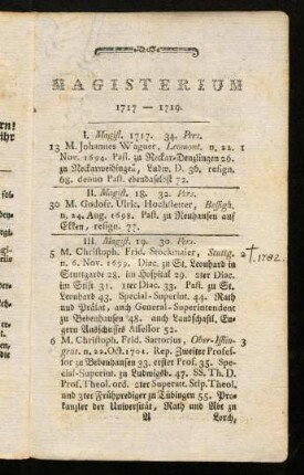 1-108, Magisterium.
