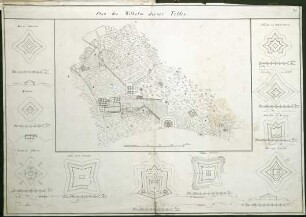 WHK 37 Festung Wilhelmstein im Steinhuder Meer: Insel Wilhelmstein, 1770