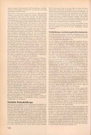 Verkleidung u. Ausfachung des Holzfachwerks