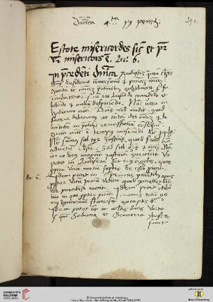 Dominica 4.ta post penthecosten [Predigttext, Lc 6,36]