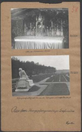 Kriegsgefangenenlager Grafenwöhr (Gefangenenfriedhof mit dem von den Gefangenen errichteten Denkmal)