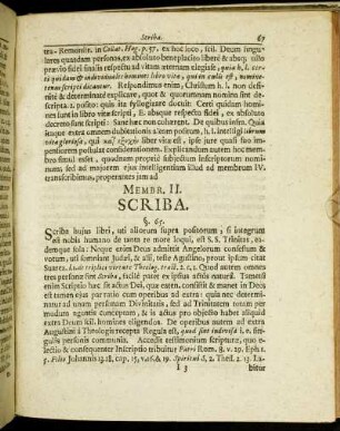 Membr. II. Scriba.