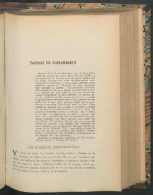Páginas de Clerambault
