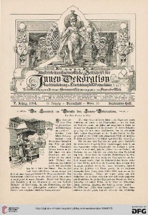 5: Die Keramik im Dienste der Innen-Dekoration, [1]