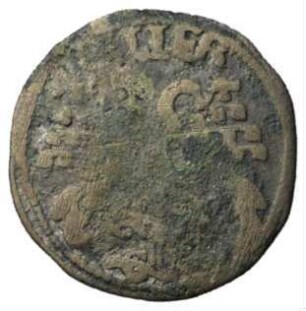 Fundmünze, 4 Heller, 1591