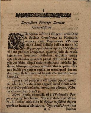 Hermanni Conringii Actio iniuriarum instituta coram illustri tribunali Gottorffiensi in Matthiam Wasmuth D. ad ... Christianum Albertum ... publici nunc iuris facta