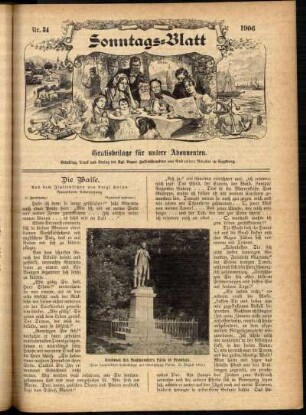 Ausgabe vom Sonntag, den 26. August 1906.