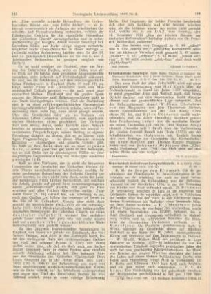 144 [Rezension] Kirkehistoriske Samlinger, 1934