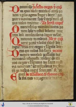 [146r - 148r] Capitula (Nachtrag des 16. Jhs.).